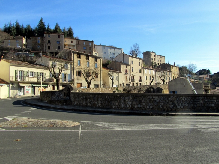 Vue n° 2 sur le village - Graissessac