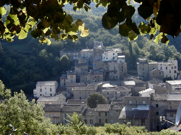 Vue générale du Castan - Graissessac