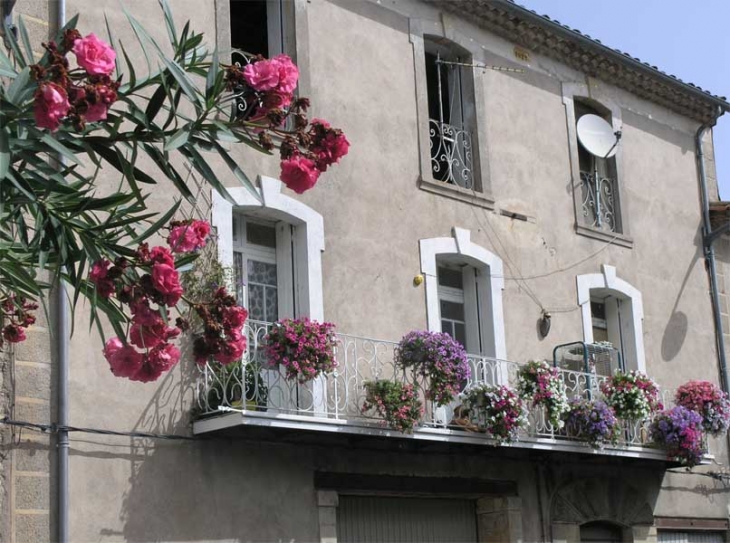 Façade fleurie - Hérépian