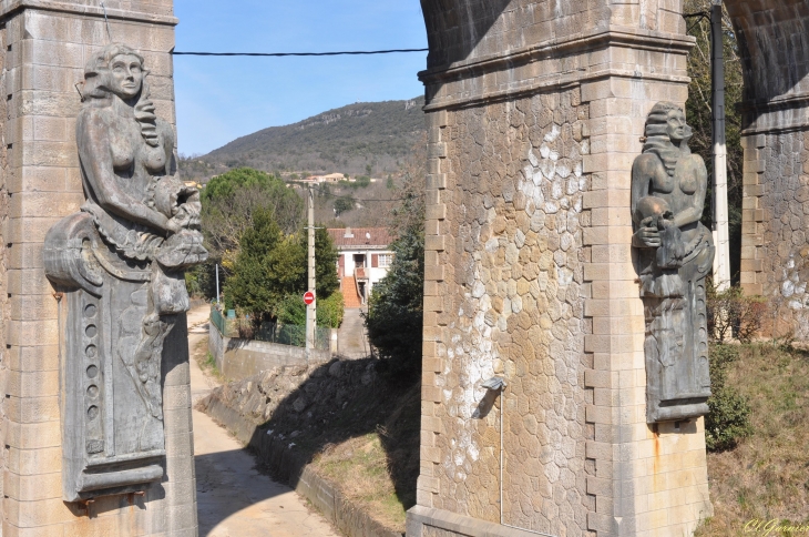 Piliers de pont - Lamalou-les-Bains