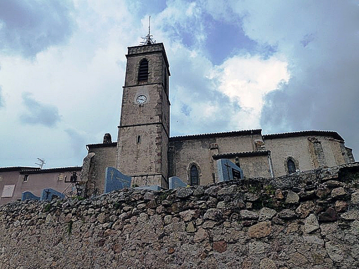 L'église - Le Bousquet-d'Orb