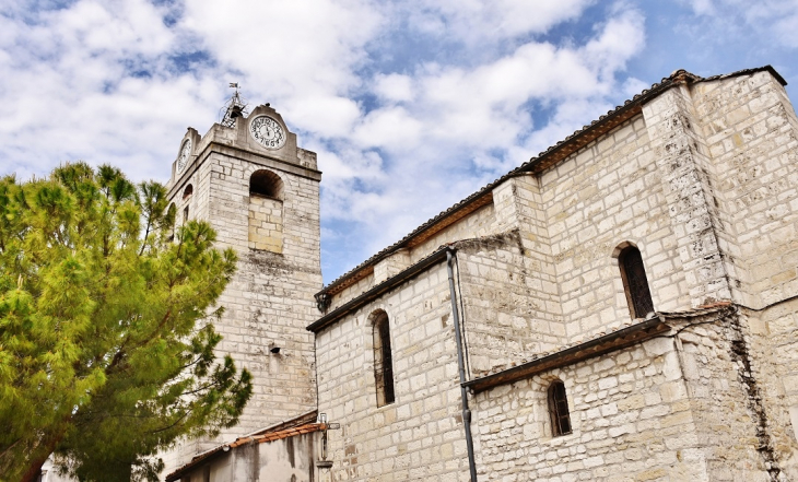 //église Saint-Vincent - Lunel-Viel