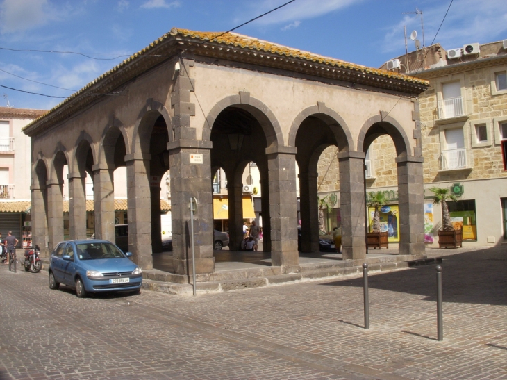 Les halles couverte - Marseillan