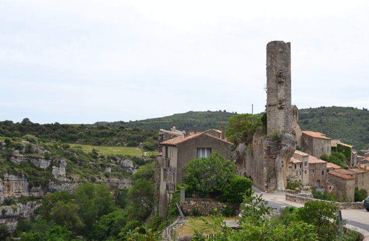 Tour du Château Vicomtal 13 Em Siècle - Minerve