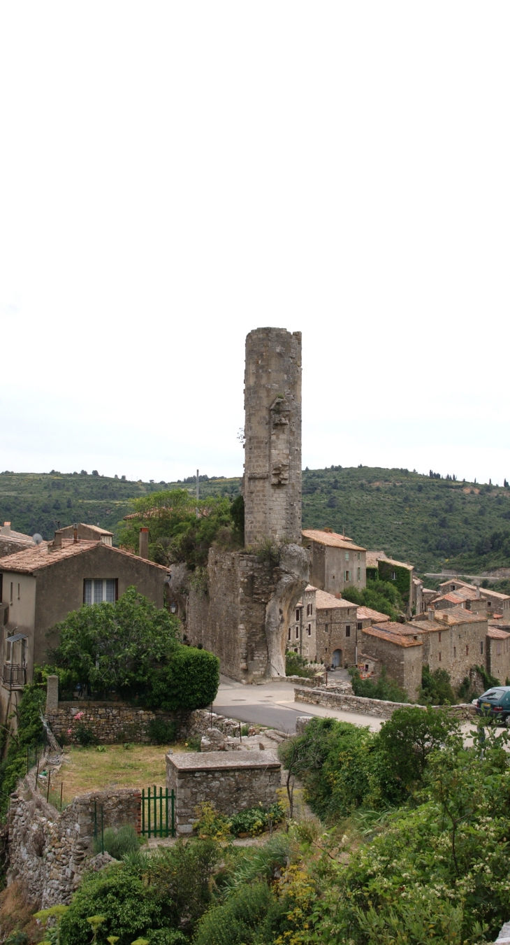 Tour du Château Vicomtal 13 Em Siècle - Minerve