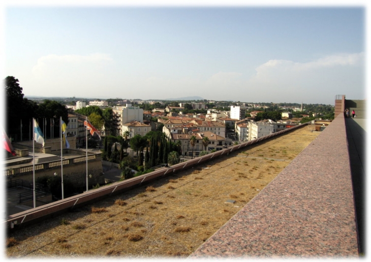 Depuis le Toit du CORUM - Montpellier