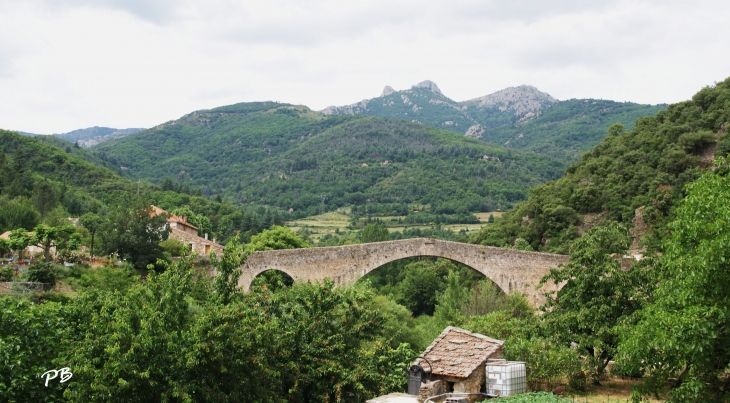 Pont Vieux ou Pont du Diable 12 Em Siècle - Olargues