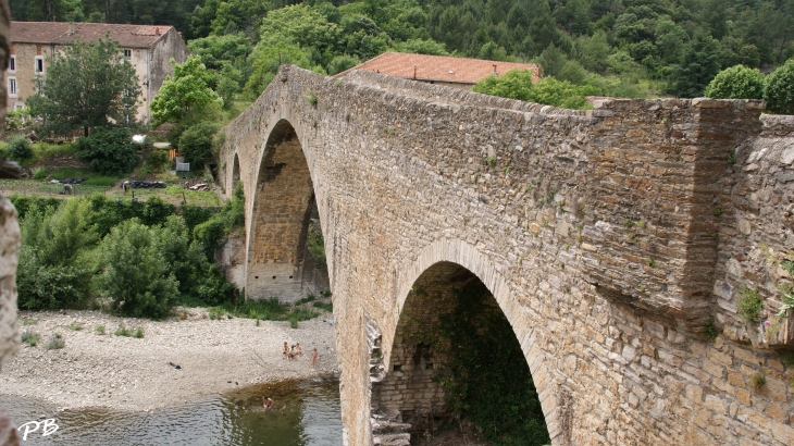 Pont-vieux-ou-pont-du-diable 12 Em Siècle - Olargues