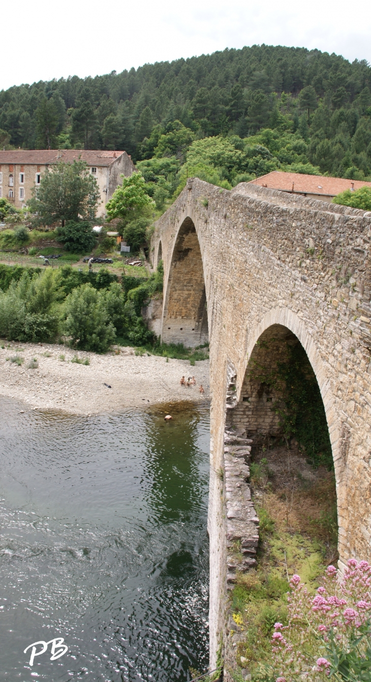 Pont-vieux-ou-pont-du-diable 12 Em Siècle - Olargues