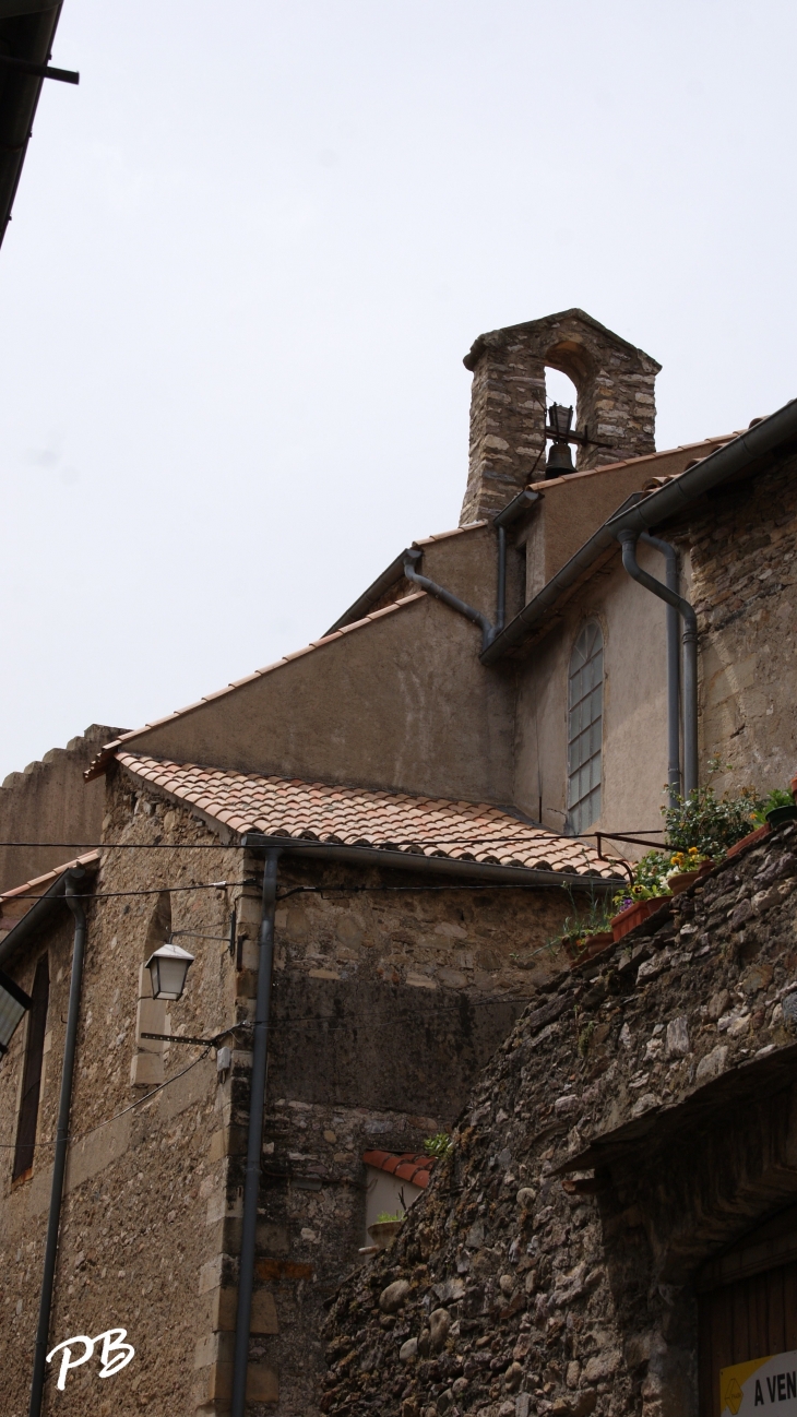 Saint- Laurent église du 17 Em Siècle  - Olargues