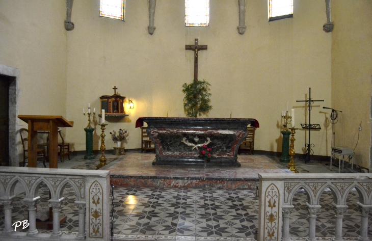 Saint- Laurent église du 17 Em Siècle  - Olargues