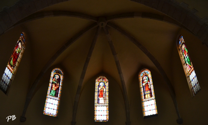 Saint- Laurent église du 17 Em Siècle  - Olargues