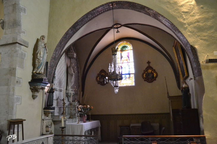 Saint- Laurent église du 17 Em Siècle  - Olargues