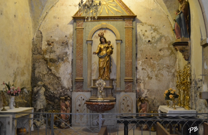 Saint- Laurent église du 17 Em Siècle  - Olargues