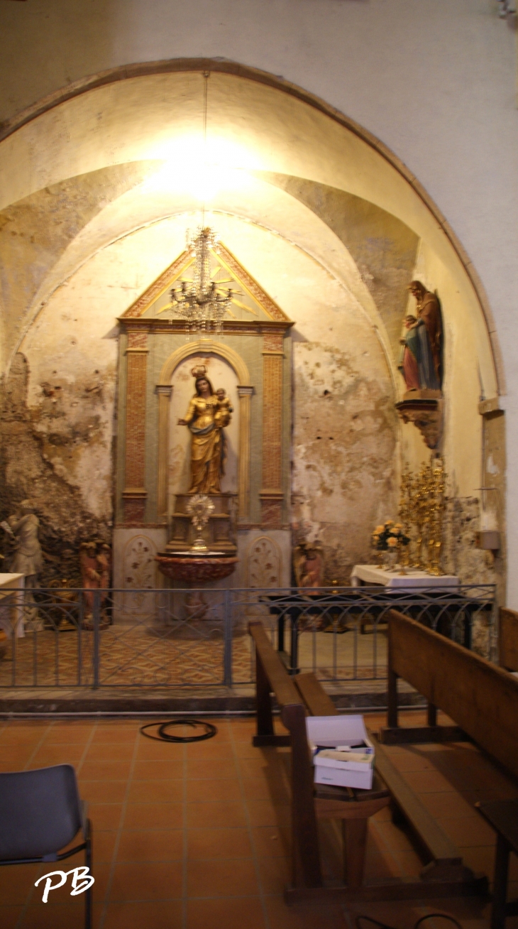 Saint- Laurent église du 17 Em Siècle  - Olargues