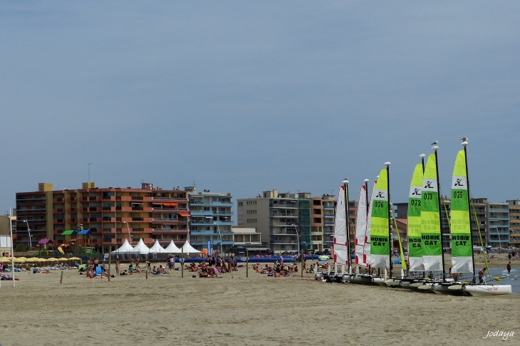 Palavas les Flots. La plage. - Palavas-les-Flots