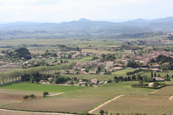 Vue de l'autre partie du village - Plaissan