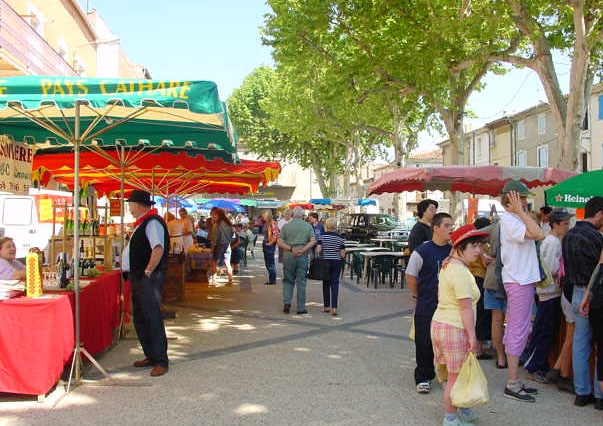 Marché - Pomérols