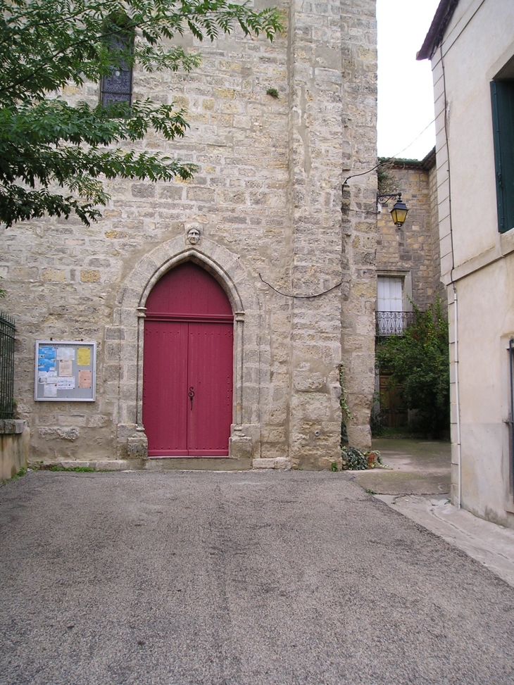 L'église (la porte) - Puilacher