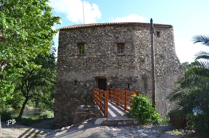 Les-moulins a Eau 12/16 Em Siècle - Roquebrun