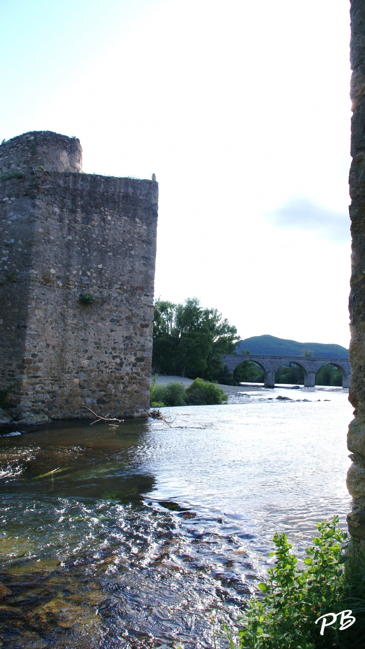 Les-moulins a Eau 12/16 Em Siècle - Roquebrun