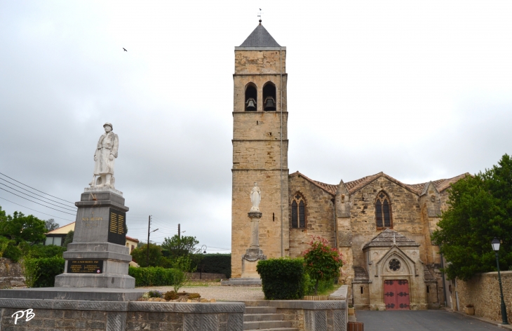 église saint-Laurent 13/14 Em Siècle - Roujan