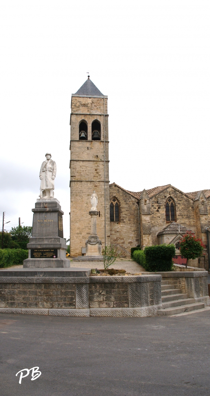 église saint-Laurent 13/14 Em Siècle - Roujan