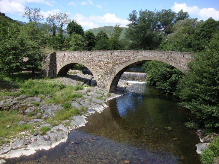 Saint-Gervais-sur-Mare (34610) un des ponts de la Mare 