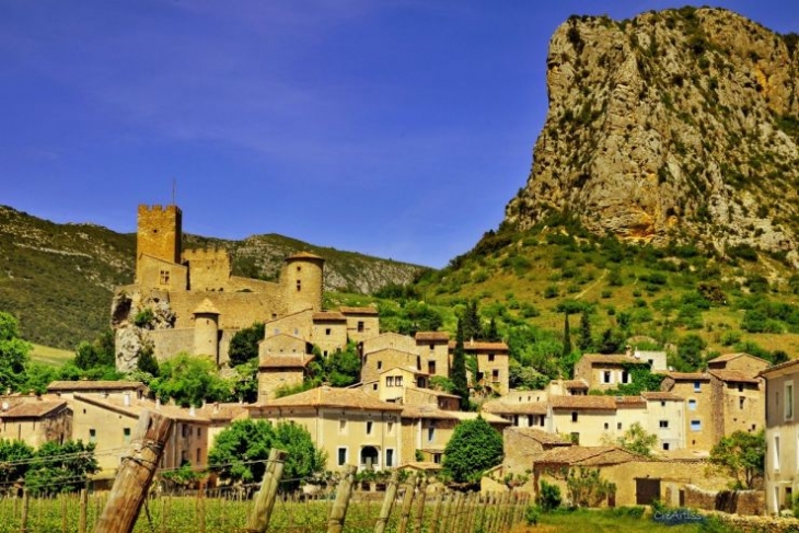 Saint jean de Buège, la forteresse veille sur la haute vallée de la Buège..un site prestigieux! - Saint-Guilhem-le-Désert