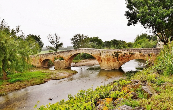 Pont sur L'Herault - Saint-Thibéry