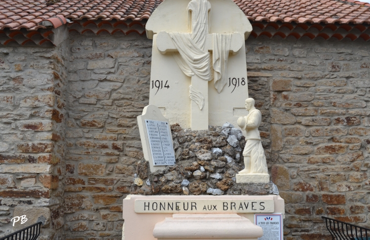 Monument aux Morts - Saint-Vincent-d'Olargues