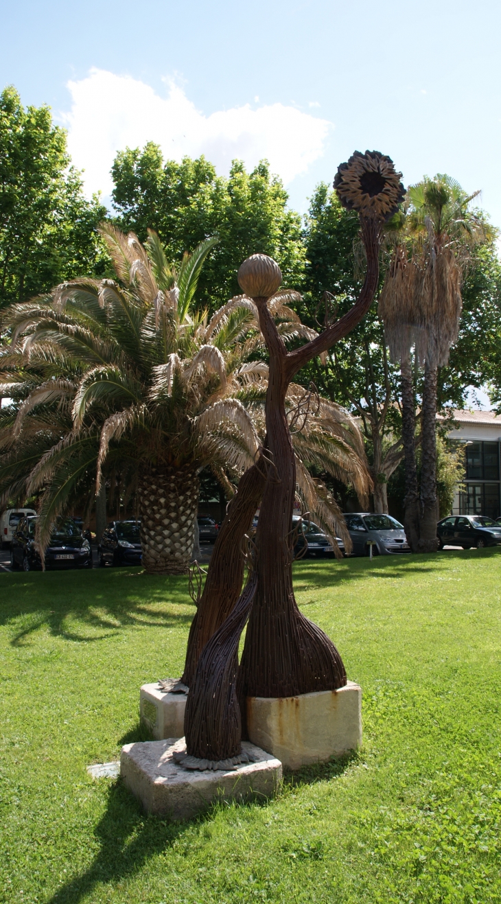 Le Parc de L'Hotel de Ville - Sérignan