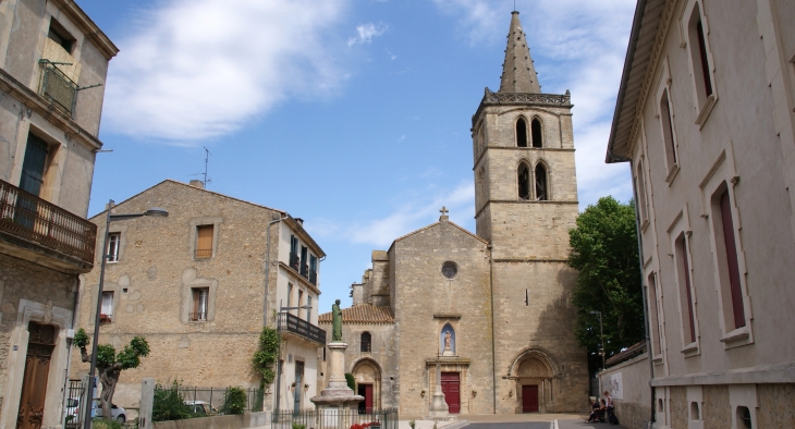 Collégiale Notre-Dame de Grâce 13 Em Siècle - Sérignan