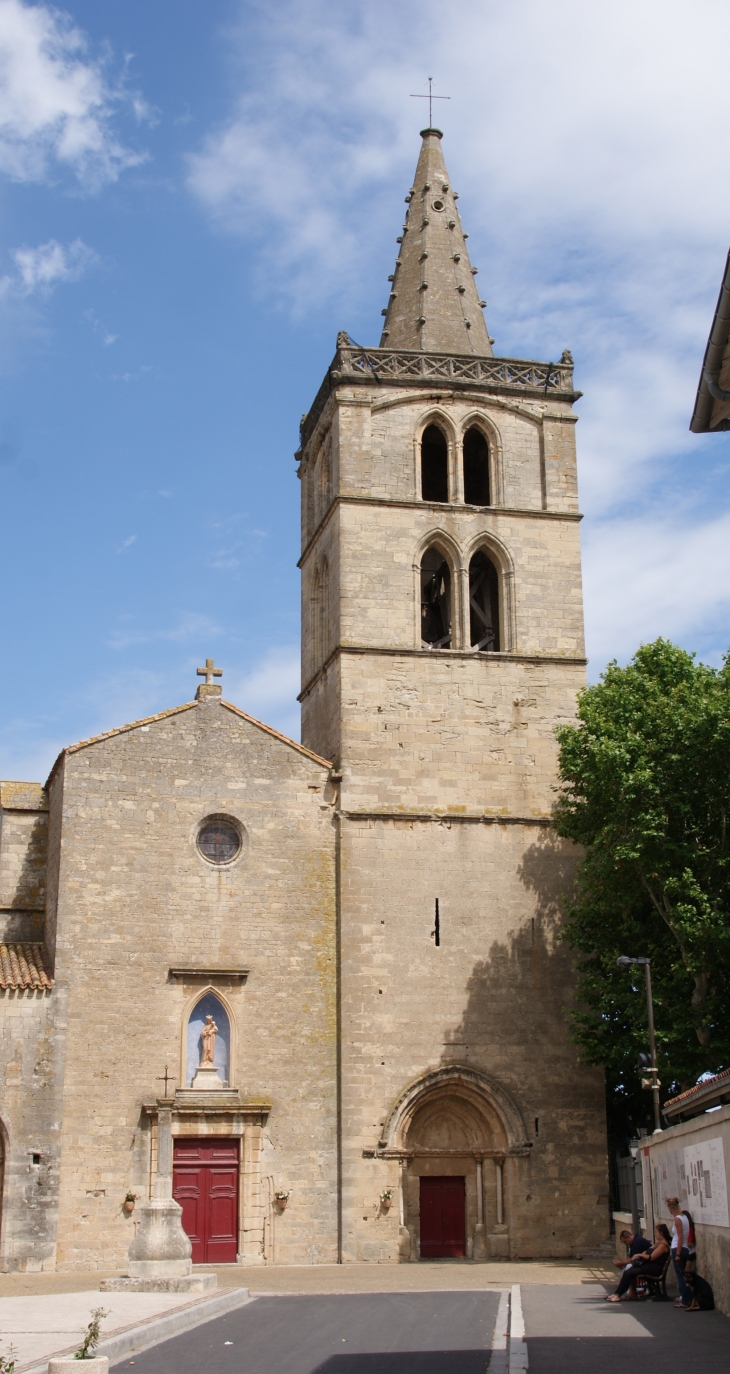 Collégiale Notre-Dame de Grâce 13 Em Siècle - Sérignan