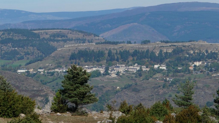 Vue de la Cam de l'Hospitalet - Barre-des-Cévennes