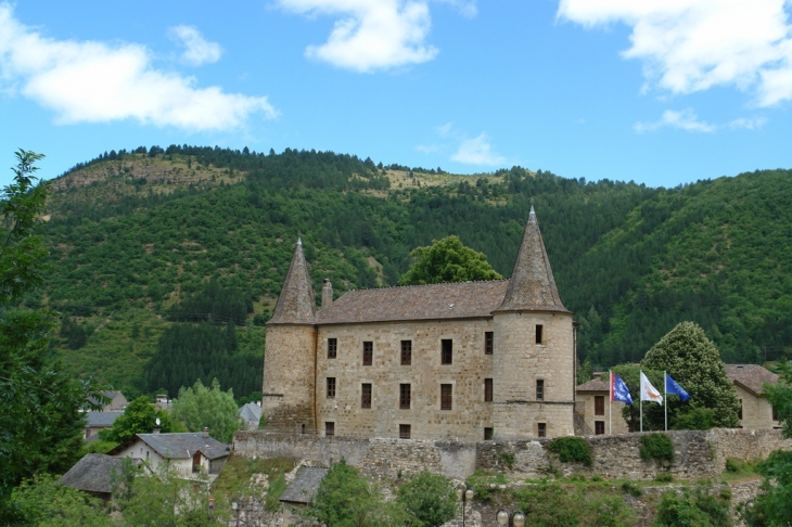 Vue du chateau du sud-ouest - Florac