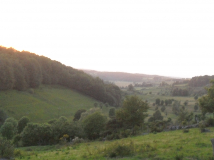 Vallée de la Bédaule (sous Anglars) - La Fage-Montivernoux