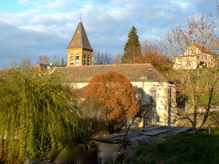 Le village. - Le Bleymard