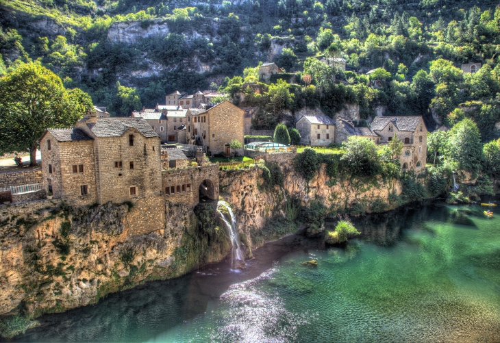 Saint Chély du Tarn - vue 3 - Mas-Saint-Chély