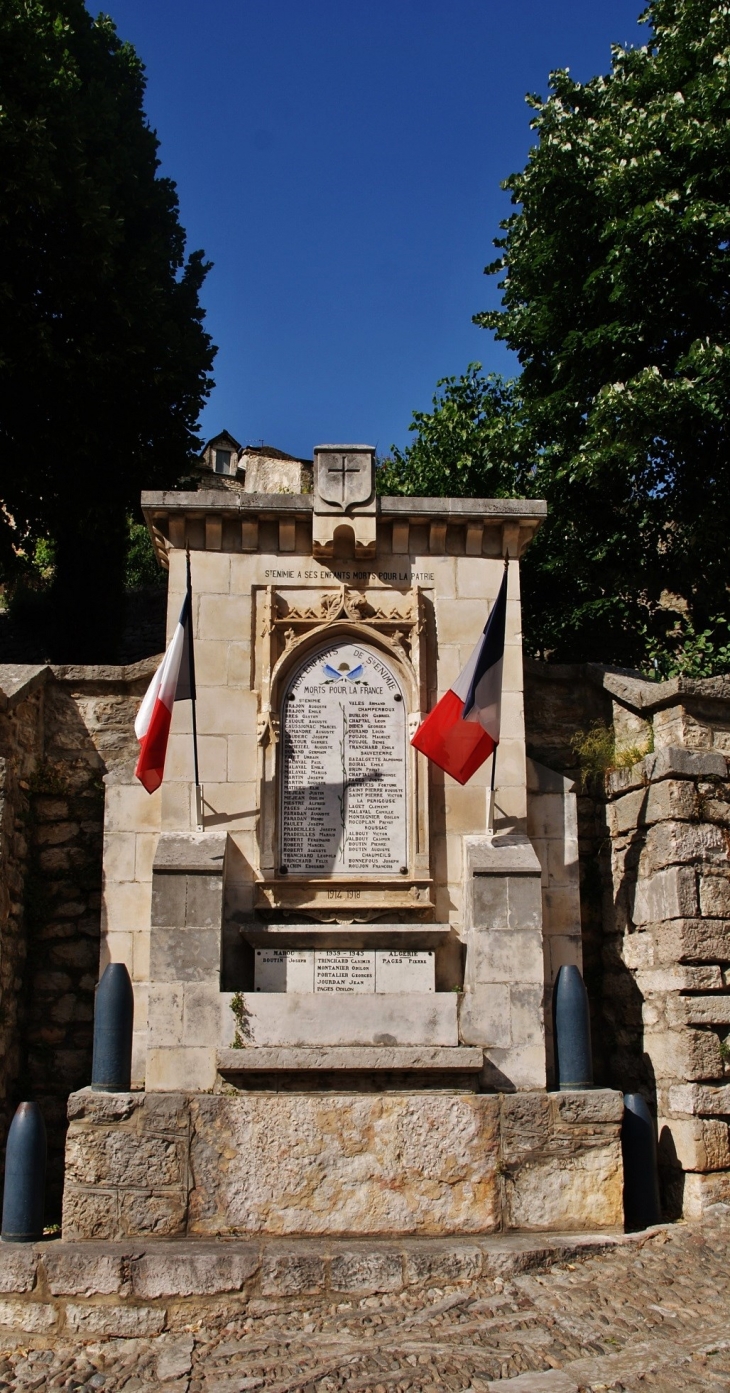 Monument aux Morts - Sainte-Enimie