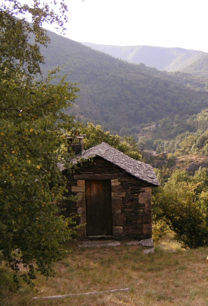 Vébron - En montant vers le Causse Méjean. - Vebron