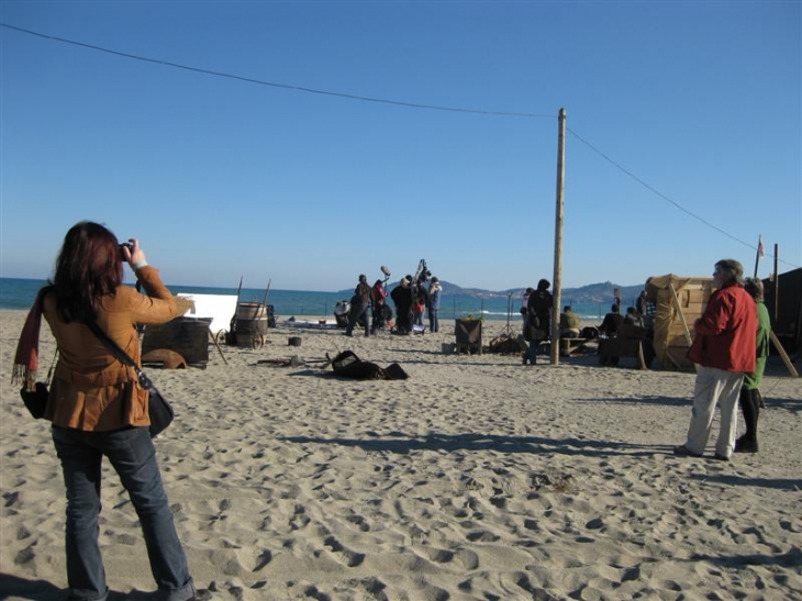 Tournage film Retirada - Argelès-sur-Mer