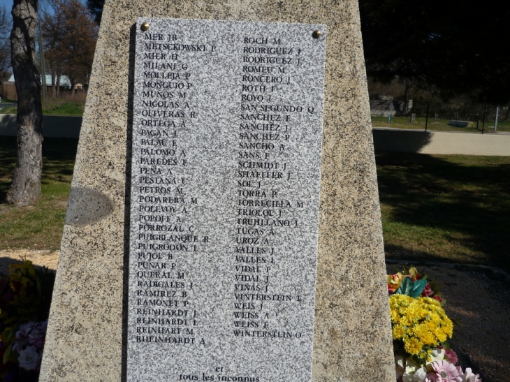 Mémoire victimes Retirada - Argelès-sur-Mer