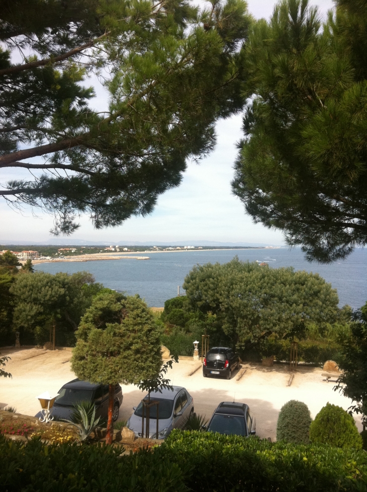 Route de la Corniche, entre Argelès sur Mer et Collioure - Argelès-sur-Mer