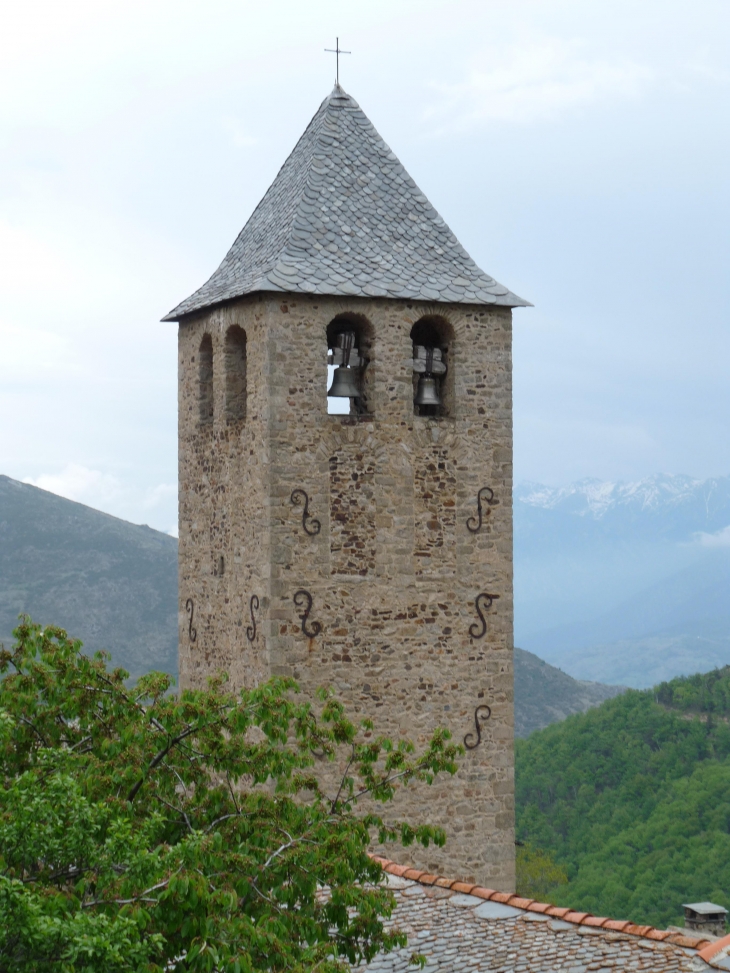 Le clocher - Ayguatébia-Talau