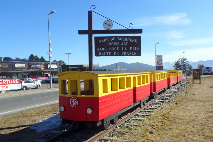 Replique du train jaune a p2000 - Bolquère