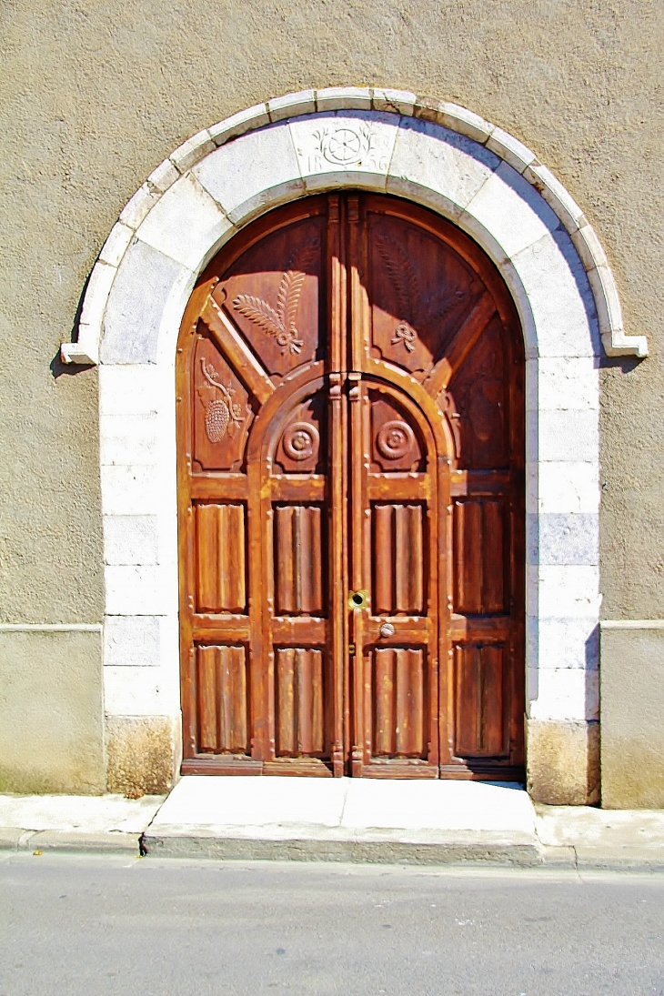 PORTE DE L EGLISE  - Claira