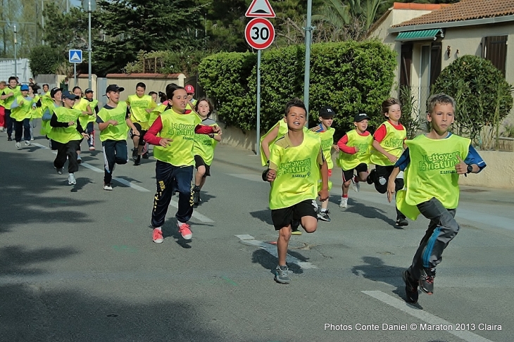 Maraton 2013 de Claira ! le depart !