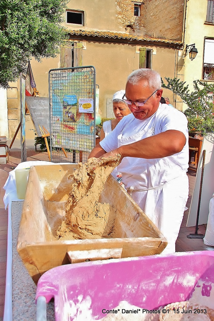 Fabrication du pain de Claira 