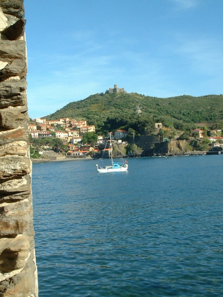 Vue sur le Fort Saint-Elme - Collioure